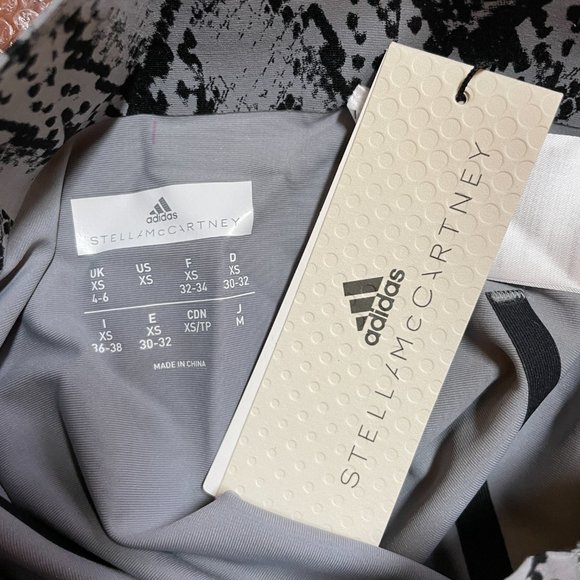 LAST CHANCE NWT Adidas by Stella McCartney Alphaskin Tights, XS - Picture 5 of 5